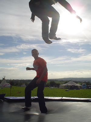 Trampolining